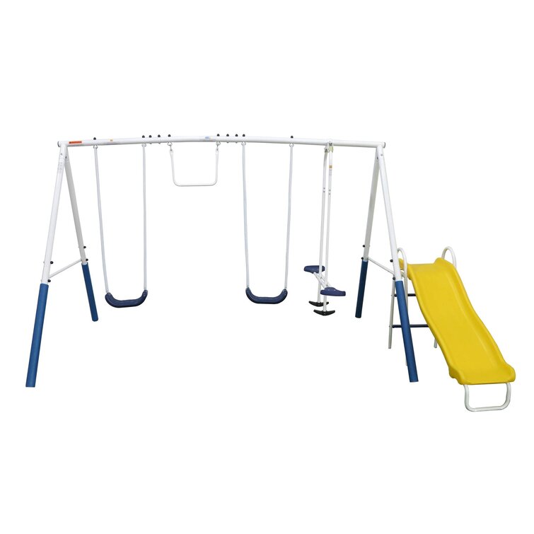 Metal best sale outdoor playset